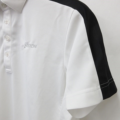  Srixon SRIXON Golf спортивная одежда рубашка рубашка-поло короткий рукав белый чёрный красный белый черный красный L мужской 