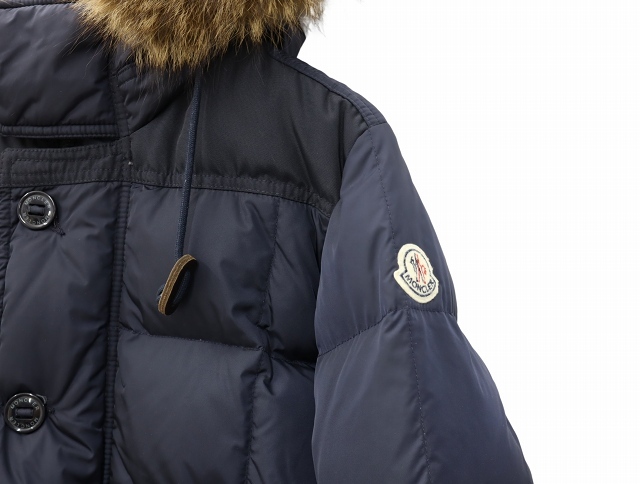 モンクレール MONCLER RIBERA GIUBBOTTO リベラ ダウンジャケット 1 NAVY ネイビー 020914031791 レディース_画像4