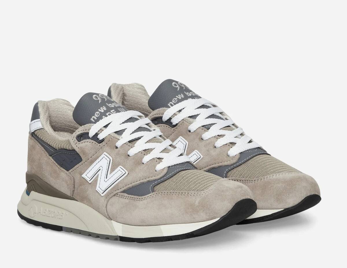 新品 正規品 New Balance ニューバランス U998GR USA製 アメリカ製 US-9.5/27.5cm 検: 576 990 991 992 996 997 1300 1400 1500 1700_画像2