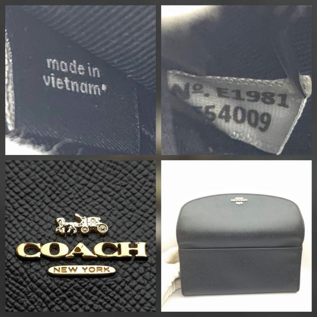 長財布　コーチ　COACH　小銭入れ　メモB７−５９_画像10