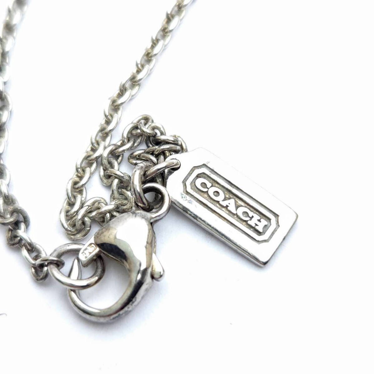 ラインストーン コーチ COACH ハート ネックレス  ペンダント  アクセサリー メモB6−50_画像9