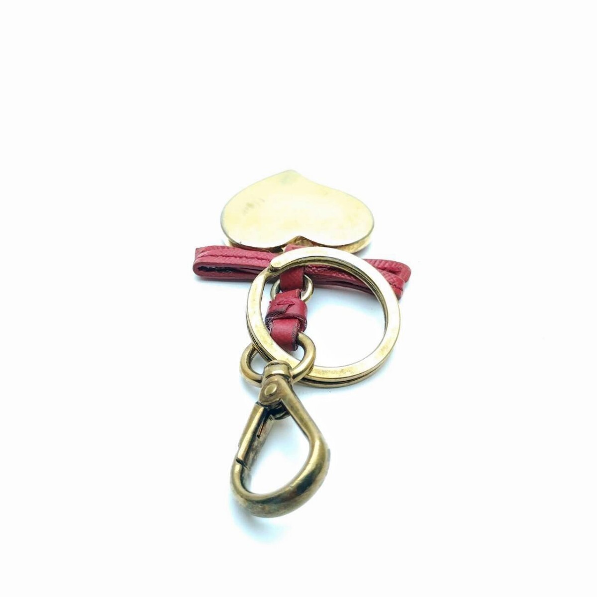 брелок для ключа PRADA Heart очарование кольцо для ключей Prada память A12-97^