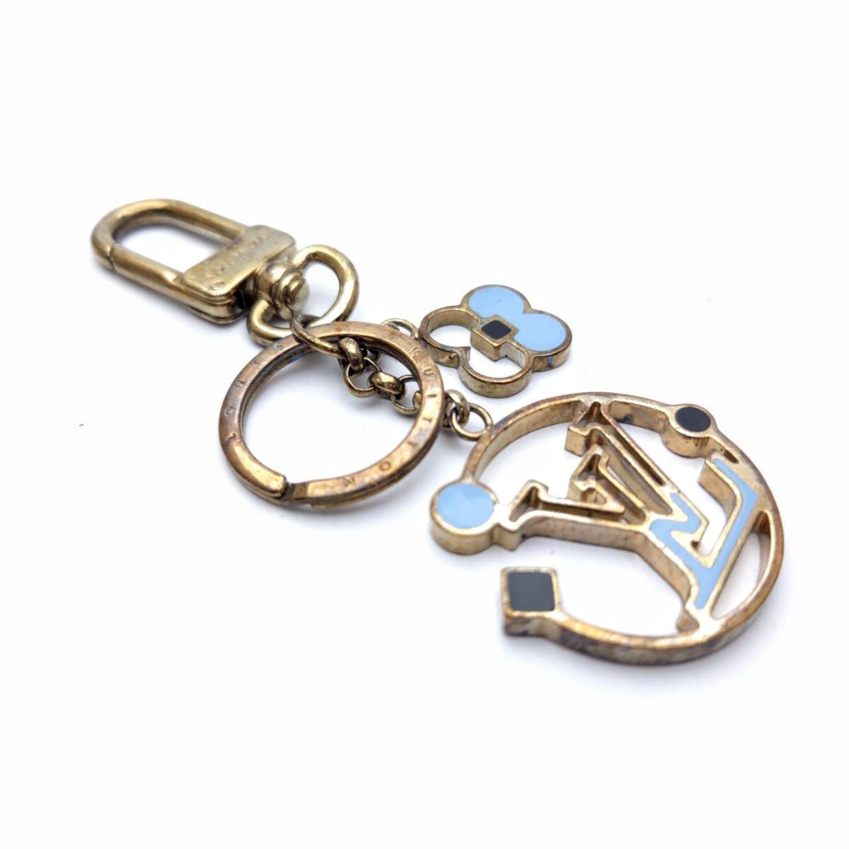 ti свет Louis Vuitton LOUISVUITTON кольцо для ключей брелок для ключа porutokre монограмма пакет имеется память B7-86