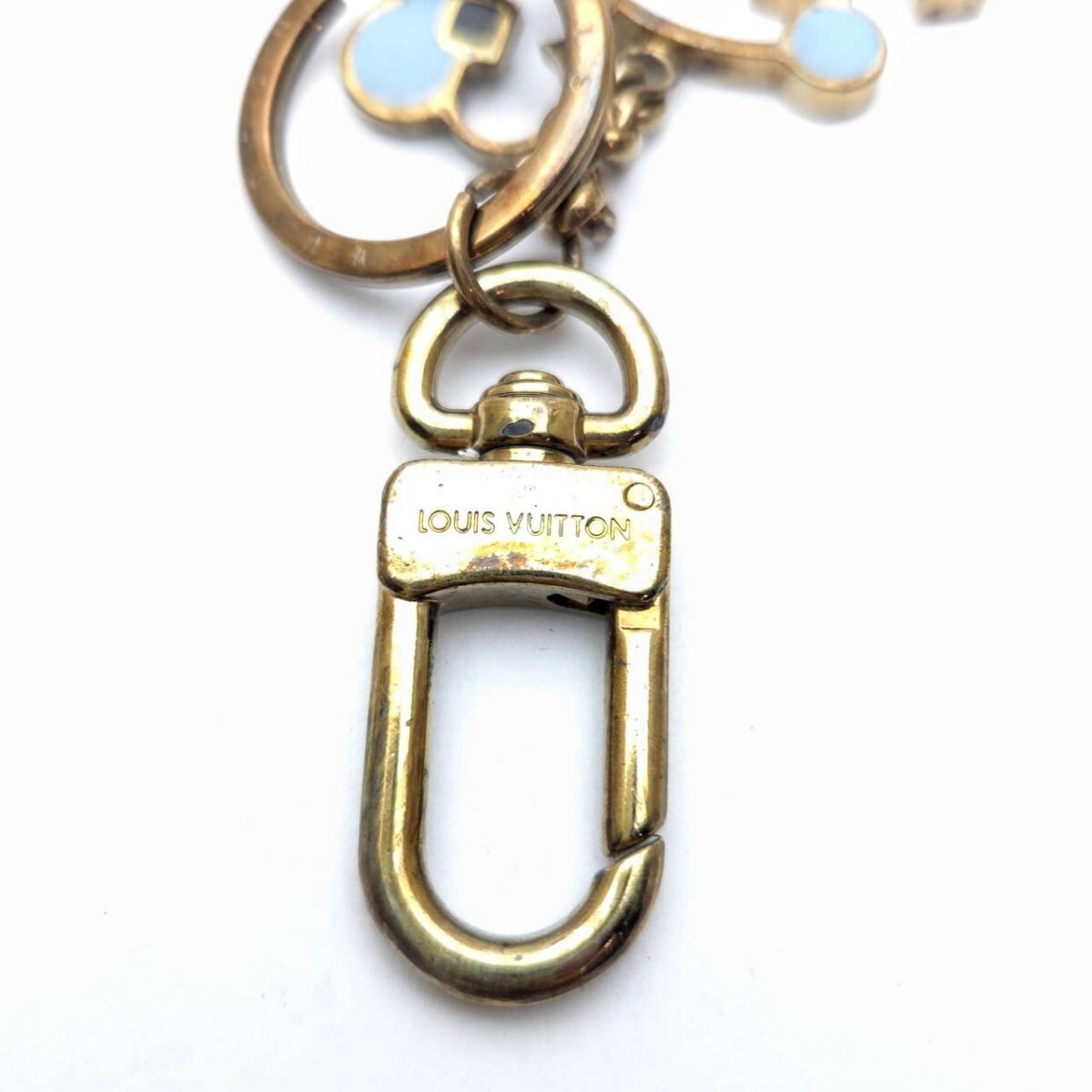 ti свет Louis Vuitton LOUISVUITTON кольцо для ключей брелок для ключа porutokre монограмма пакет имеется память B7-86