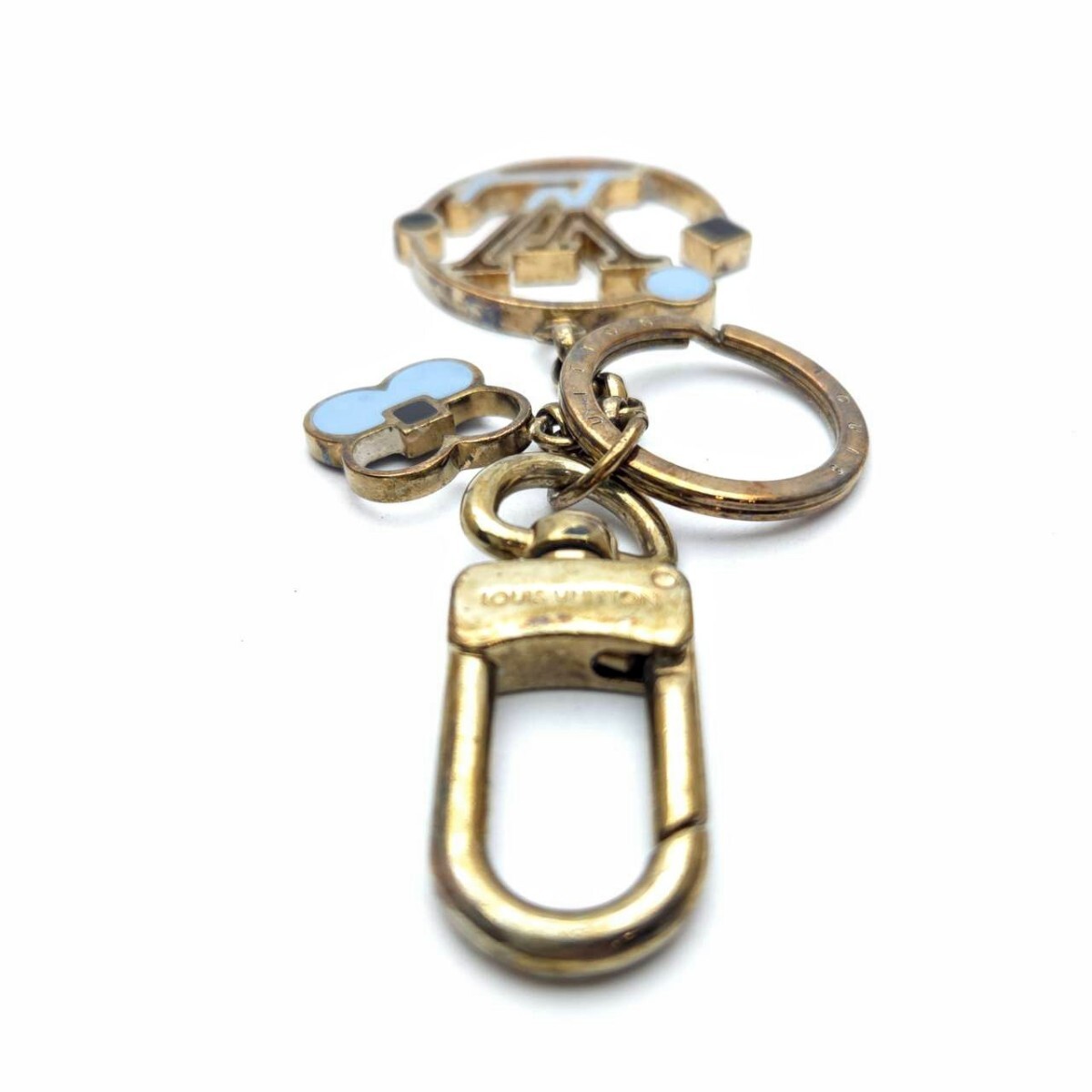ti свет Louis Vuitton LOUISVUITTON кольцо для ключей брелок для ключа porutokre монограмма пакет имеется память B7-86