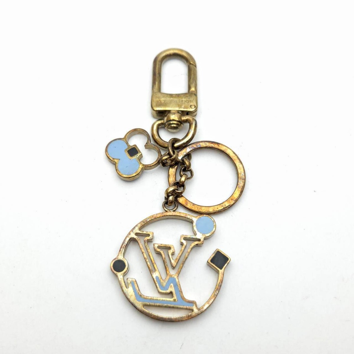 ti свет Louis Vuitton LOUISVUITTON кольцо для ключей брелок для ключа porutokre монограмма пакет имеется память B7-86