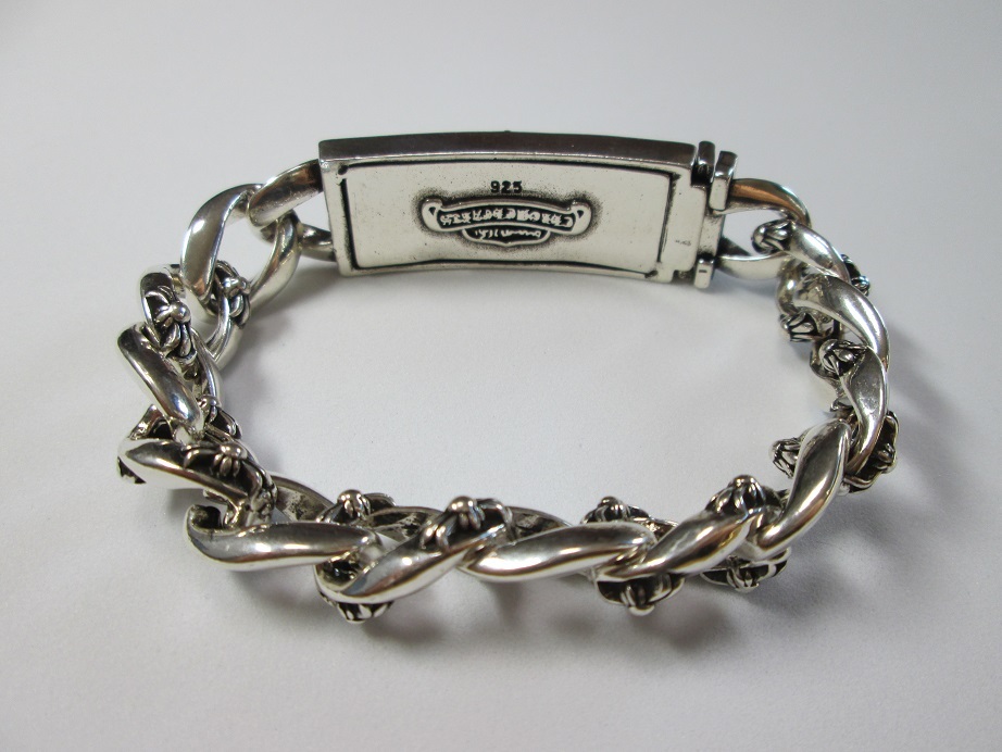 ブレスレット バングル シルバー クロス フラワー 紋章 ヴィンテージ 韓国 メンズ_画像2