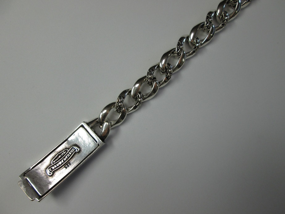 ブレスレット バングル シルバー クロス フラワー 紋章 ヴィンテージ 韓国 メンズ_画像7