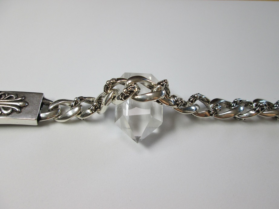 ブレスレット バングル シルバー クロス フラワー 紋章 ヴィンテージ 韓国 メンズ_画像9