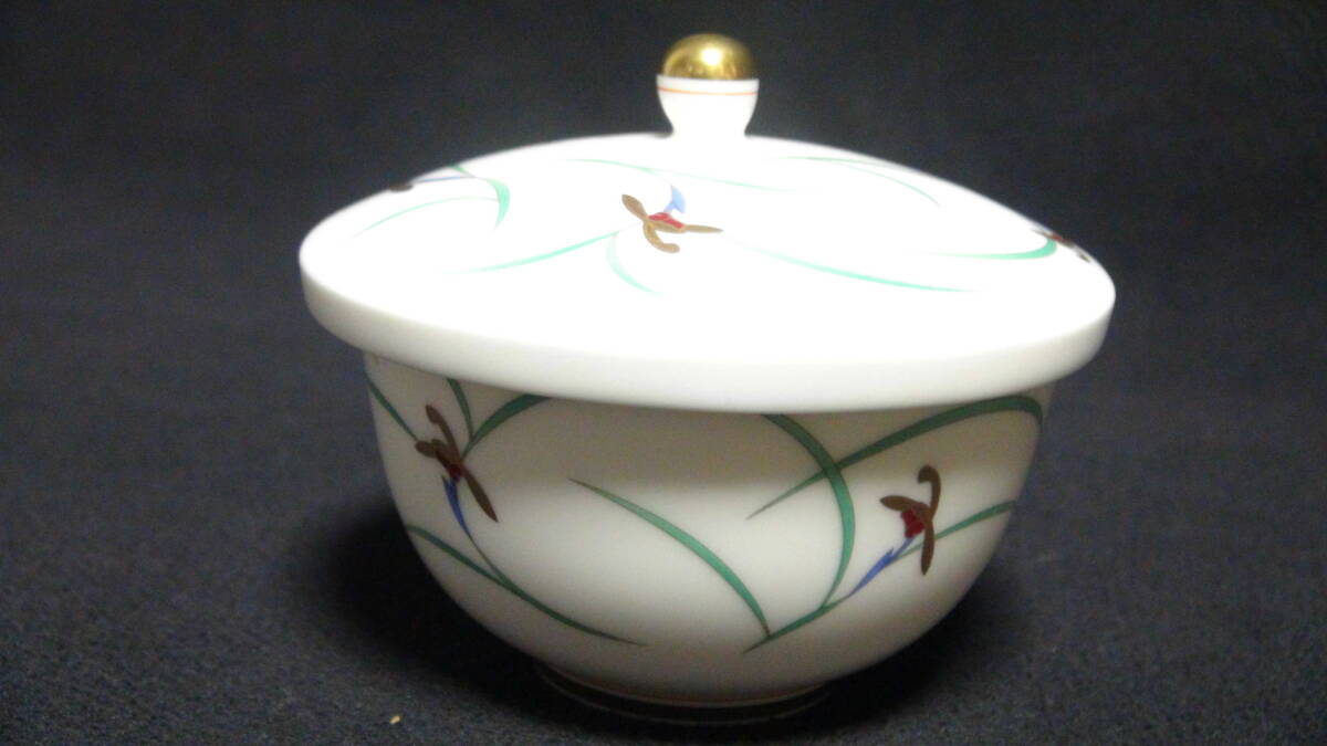 香蘭社　リンドフィールド　蓋付湯呑揃　未使用品　箱付　有田焼　宮内庁御用達_画像6