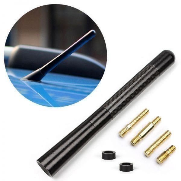 送料無料!ショートアンテナB12cm汎用品 トヨタヴィッツスペイドタンクパッソポルテルーミーアイシスWISHウィッシュシエンタiQ_画像2