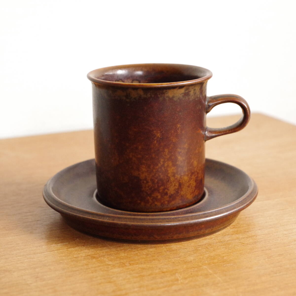 【ビンテージ】 Ruska コーヒー カップ ソーサー ARABIA アラビア ルスカ 02_画像1