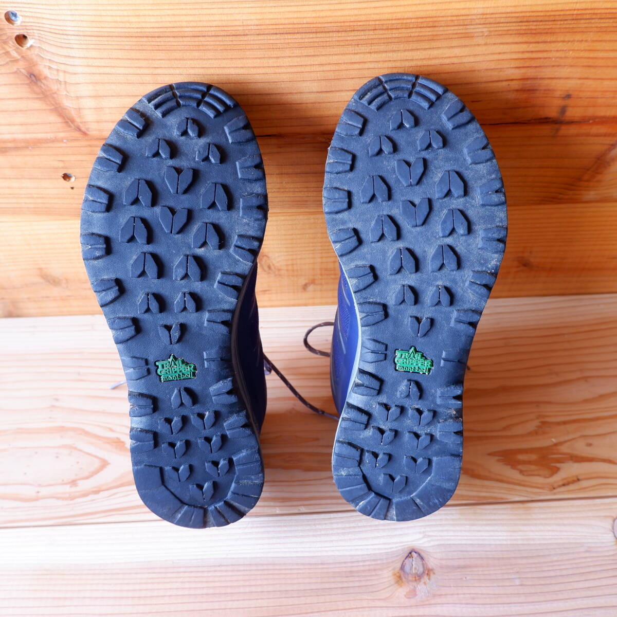【中古品】モンベル トレールフライヤー トレッキングシューズ トレールグリッパー 27.5 登山 ハイキング_画像6