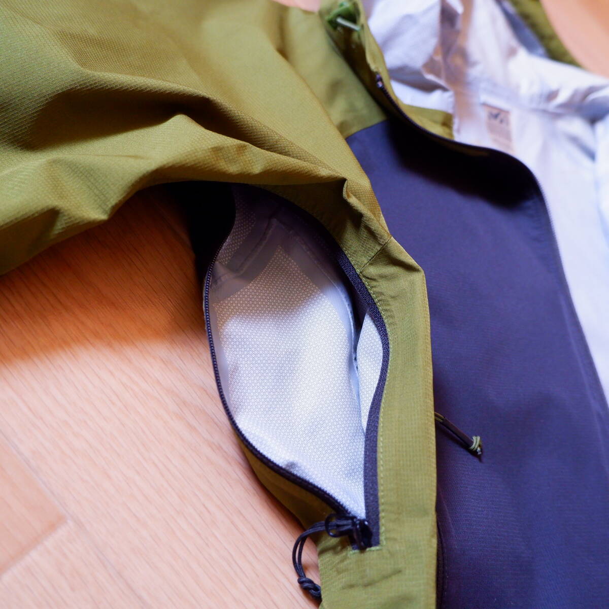 【古着】MILLET ミレー フィッツ ロイ ジャケット Lサイズ 登山 ハイキング_画像4