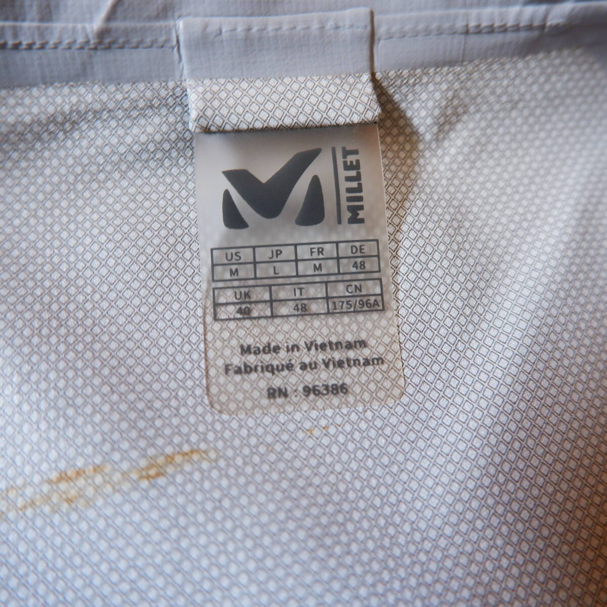 【古着】MILLET ミレー フィッツ ロイ ジャケット Lサイズ 登山 ハイキング_画像6