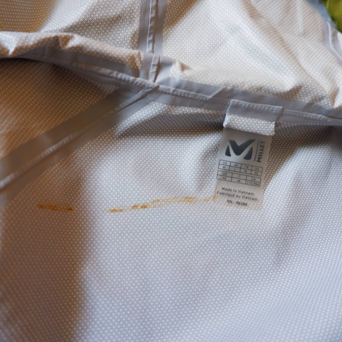 【古着】MILLET ミレー フィッツ ロイ ジャケット Lサイズ 登山 ハイキング_画像7