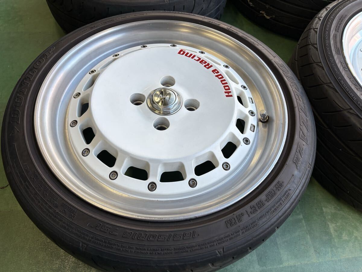 クリムソン RS DP CUP 16インチ 6J+38 6.5J+38 4穴 PCD100 各2本 s660用_画像3