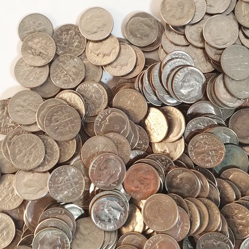 ■ ダイム ニッケル ペニー 10セント 5セント 1セント まとめて 合計約72ドル アメリカ USA 米国 大統領 コイン CENTS 硬貨 通貨 古銭 ■_画像3