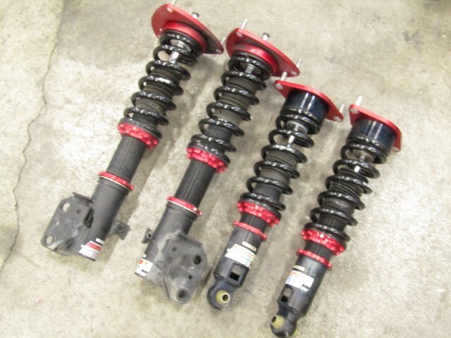 [44S+G1] BLTZ ブリッツ DAMPER ZZR エクシーガ YA5 全調整式 フルタップ 減衰ダイアル 車高調 1台分 【1712036】 ※未チェック品_画像1