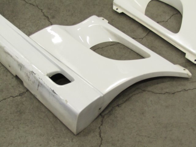 【個人宅配送不可】[93R X1］トラスト GReddy GRACER SW20 MR2 FRP サイドスカート サイドスポイラー 左右セット ※補修ベース・加工用の画像5