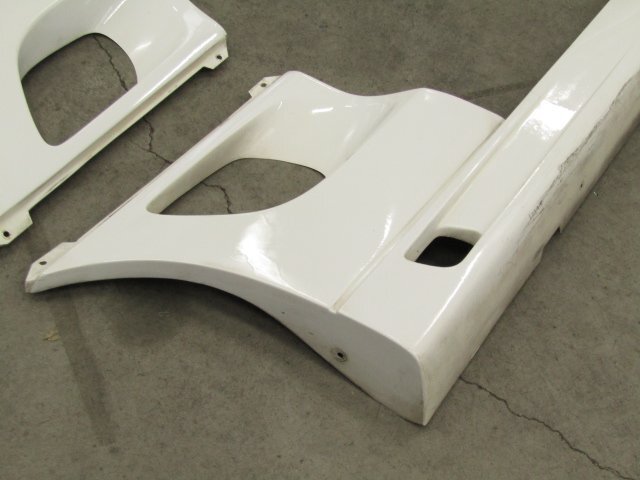 【個人宅配送不可】[93R X1］トラスト GReddy GRACER SW20 MR2 FRP サイドスカート サイドスポイラー 左右セット ※補修ベース・加工用の画像6
