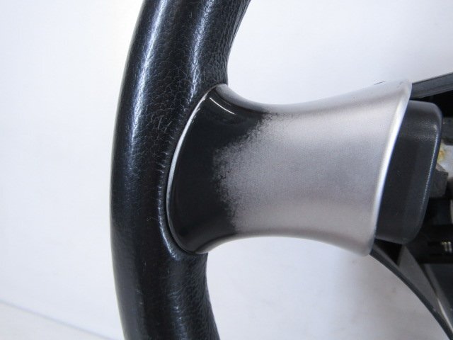 [11T F2] ダイハツ L650S ミラジーノ ステアリングハンドル ウッドコンビハンドル_画像5