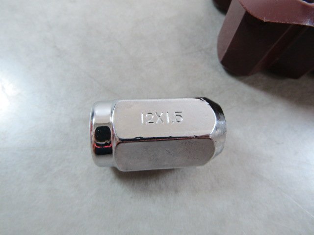 [64T:C4] ブリヂストン AX-19HEX スチールナット LUG NUTS M12×P1.5 16個 [31504032]【全国一律送料 600円】_画像4