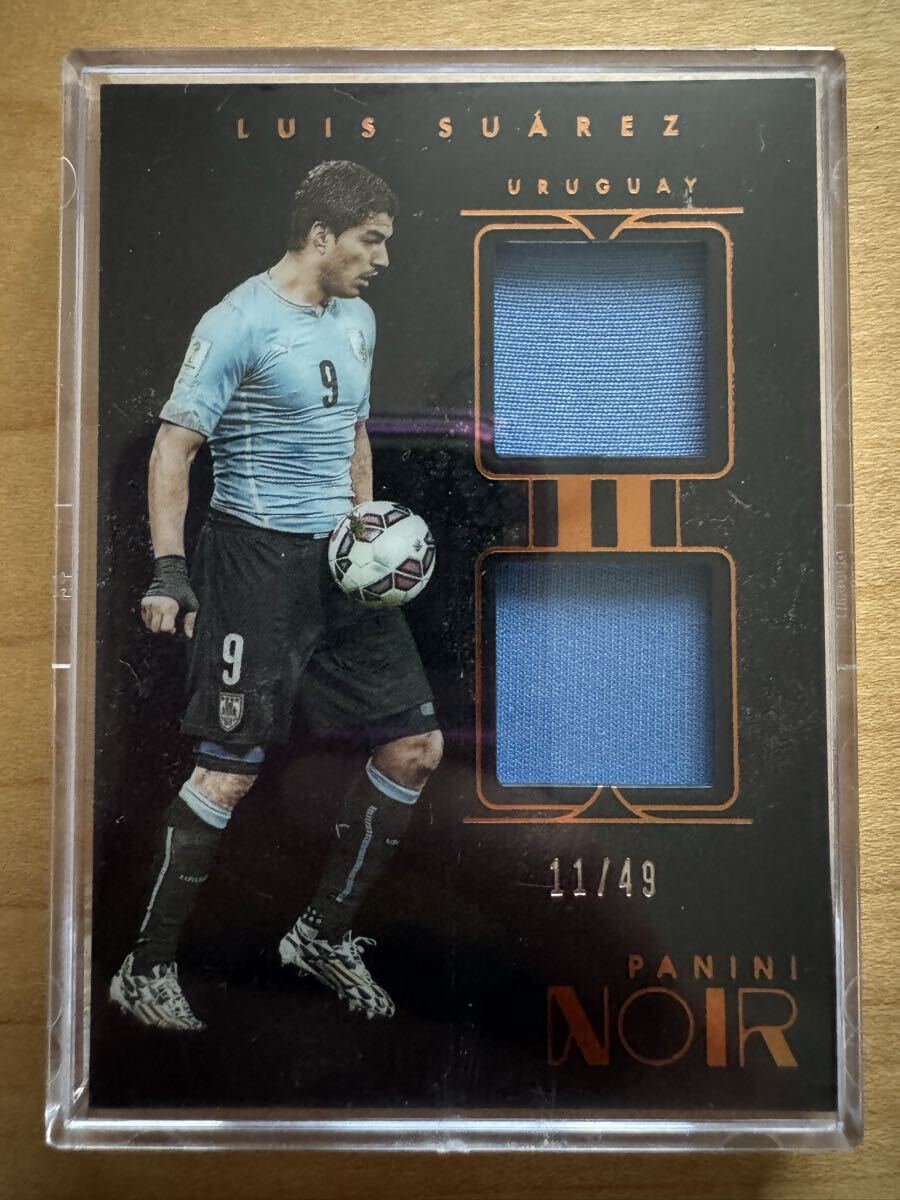 ルイス・スアレス　ダブルジャージ　noir_画像1