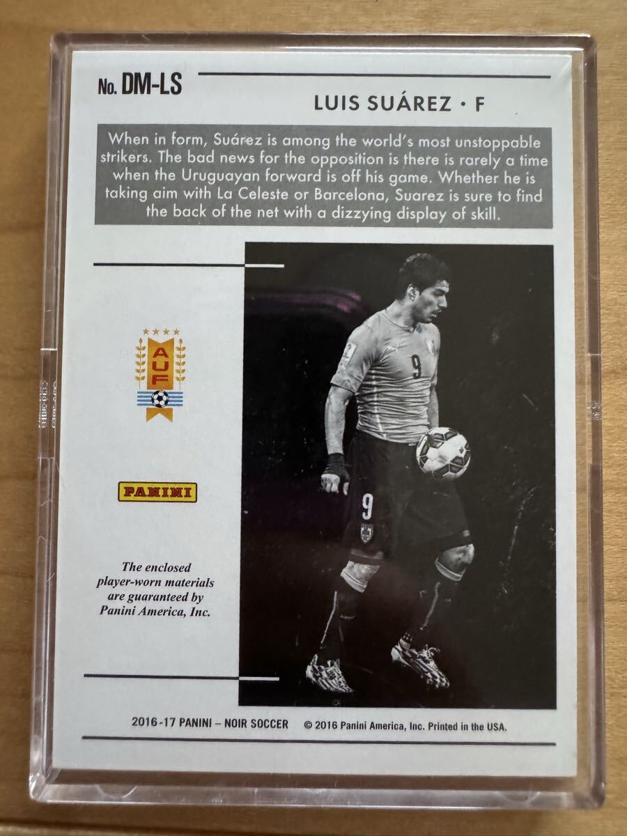 ルイス・スアレス　ダブルジャージ　noir_画像2