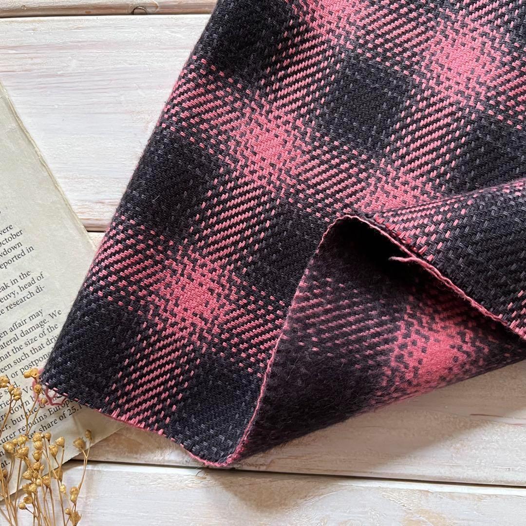 ◇0.5ｍ◇延長可能◇■綿100％■ヘビーツイルネルチェック　裏起毛◇　ブルー　◇_画像9