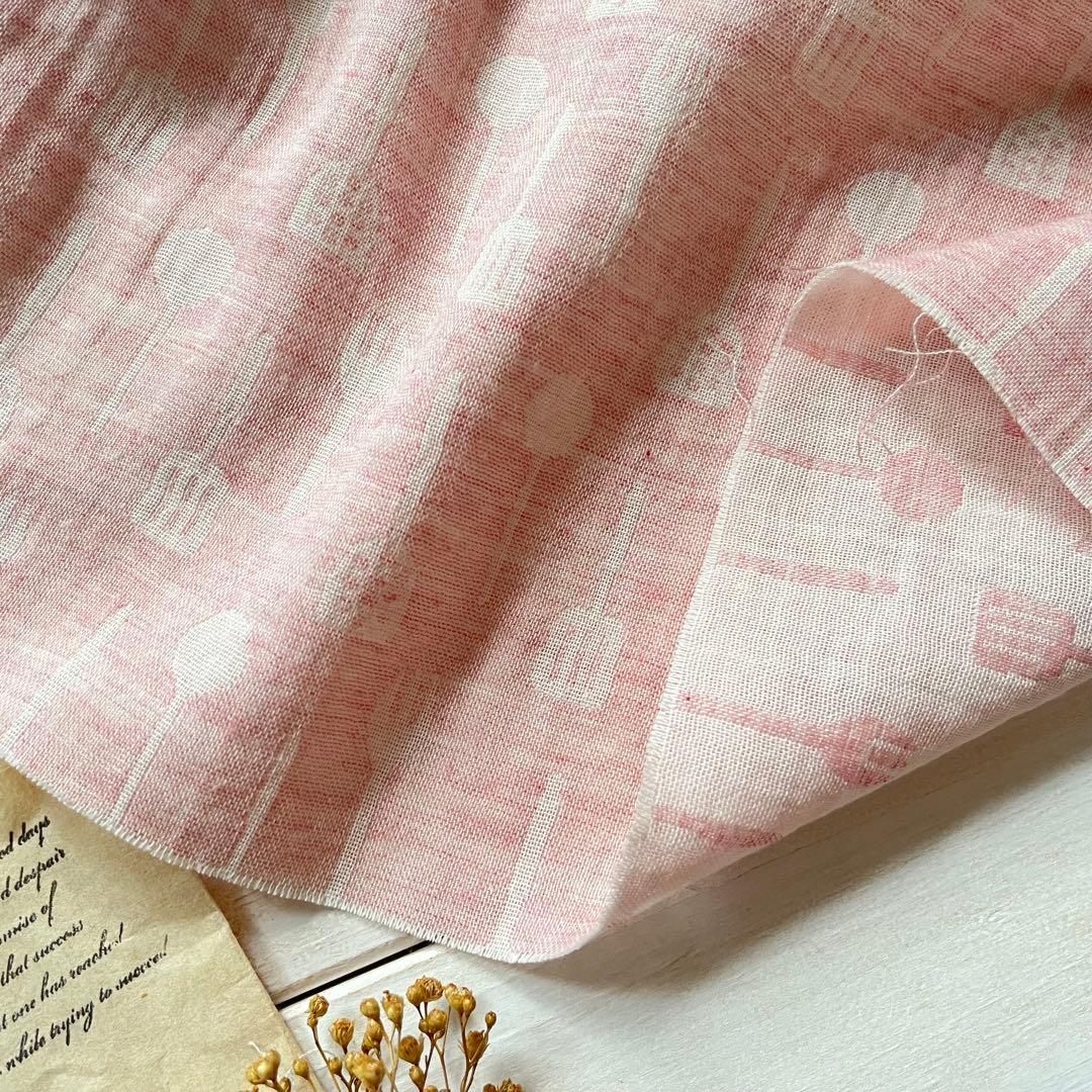 ■0.5ｍ■延長可能オーガニック100％ダブルガーゼキッチン◇ネイビーグレー_画像10