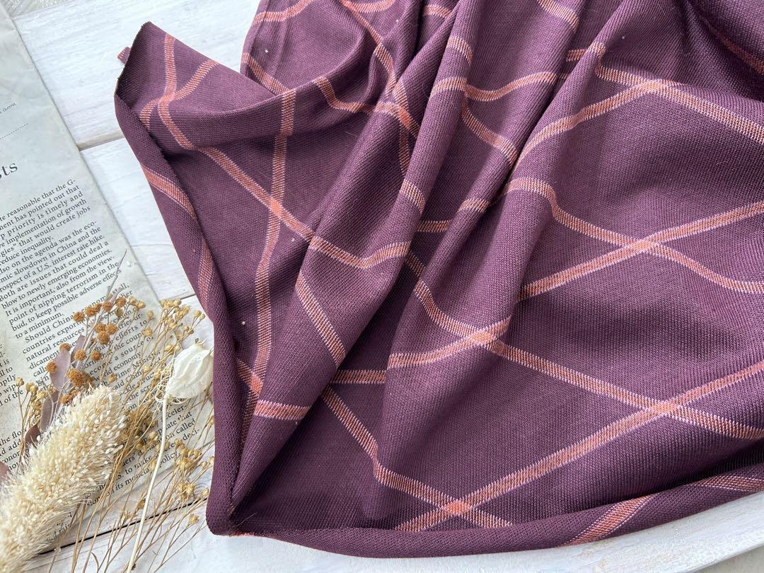 ◇0.5ｍ◇延長可能◇◇■ニット生地■値下げ■在庫売切り■ニット生地・綿100％■ダイヤミラニーズ　　ワイン　◇_画像4