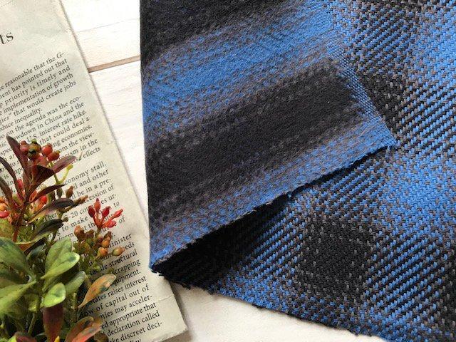 ◇0.5ｍ◇延長可能◇■綿100％■ヘビーツイルネルチェック　裏起毛◇　ブルー　◇_画像3