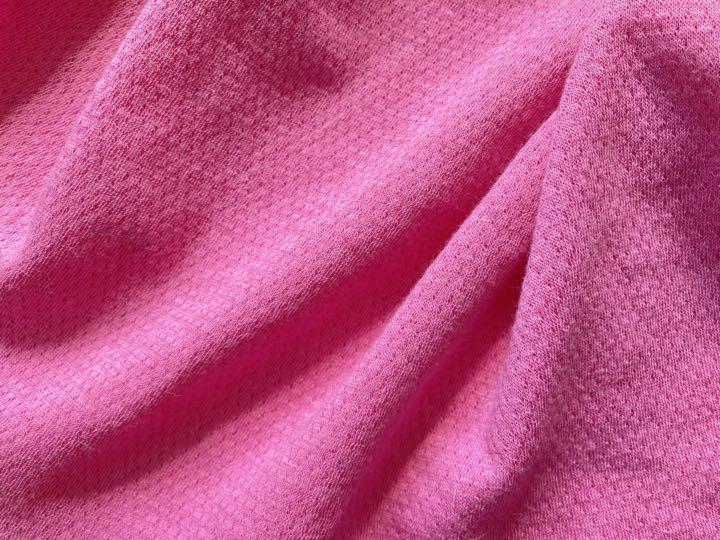 ◇値下げ◇新■ニット生地■ハニカムWフェイスニット■ピンク◇0.5ｍ■延長可能_画像2