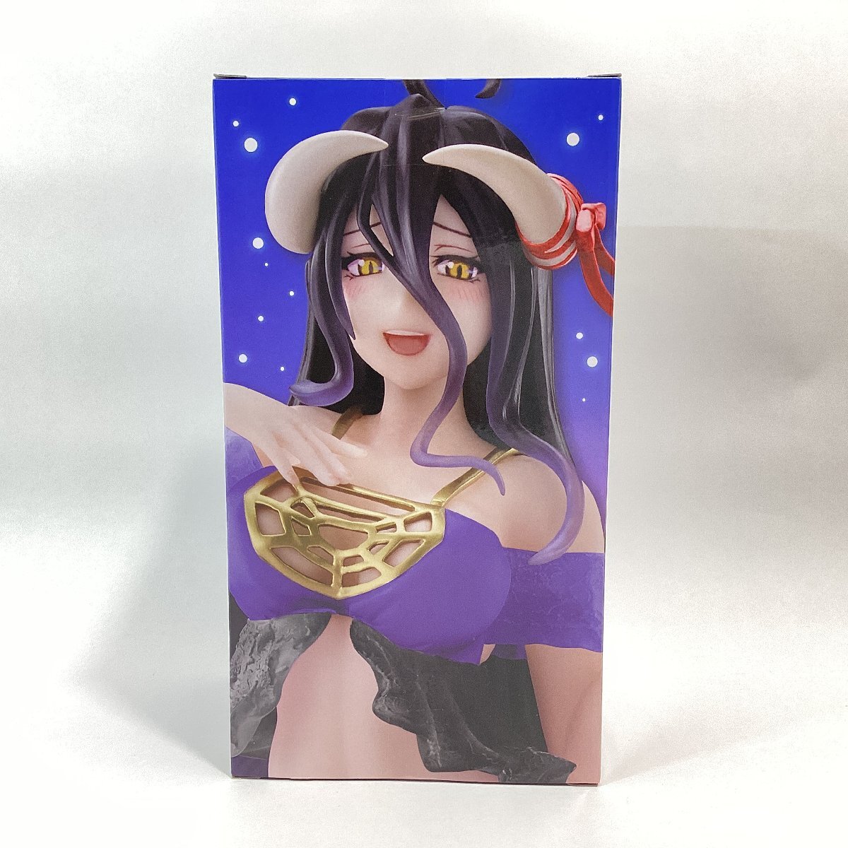 ☆1円スタート オーバーロード Corefulフィギュア アルベド~ナイトウェアver.~Renewal 全高約18cm タイトー_画像3