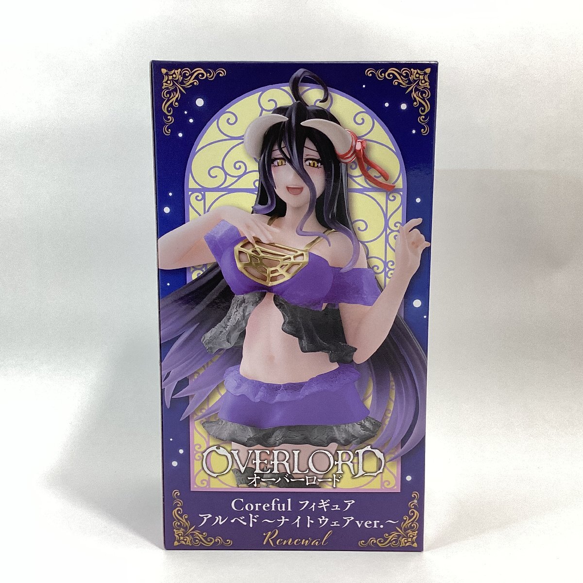 ☆1円スタート オーバーロード Corefulフィギュア アルベド~ナイトウェアver.~Renewal 全高約18cm タイトー_画像1