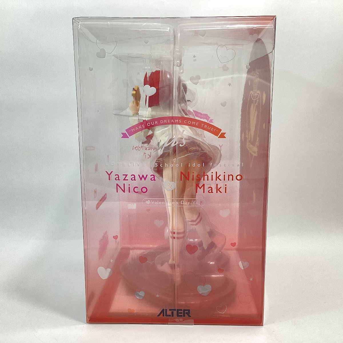 アルター ラブライブ 矢澤にこ 西木野真姫 バレンタイン 塗装済完成品 未開封_画像2