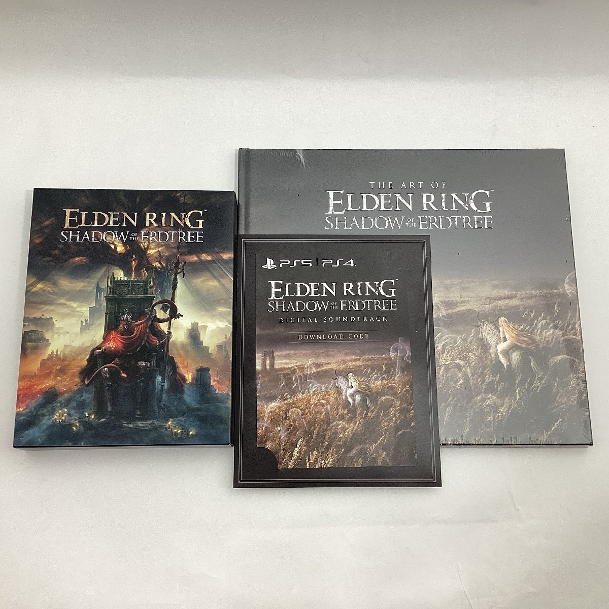 ELDEN RING SHADOW OF THE ERDTREE ガイドブック付き特装パッケージ ゲームソフト アートブック エルデンリング フロム・ソフトウェア_画像1