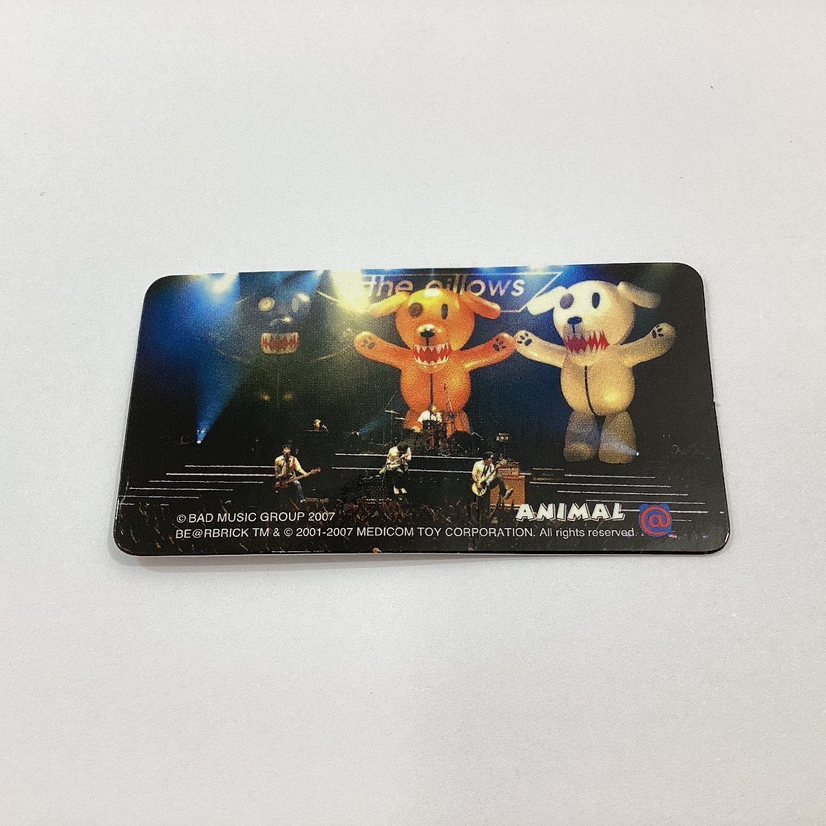 BE@RBRICK ベアブリック SERIES15 ANIMAL the pillows BUSTERS WE HAVE A THEME SONG メディコム・トイ 全高約70mm_画像4