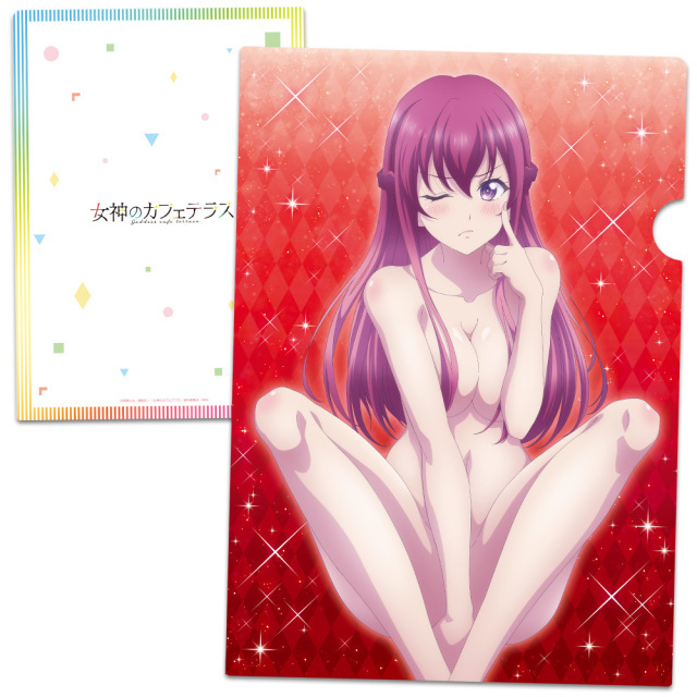 TVアニメ「女神のカフェテラス」 クリアファイルB 幕澤桜花_画像1