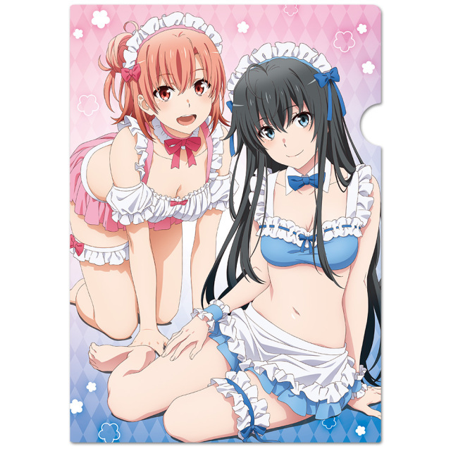 やはり俺の青春ラブコメはまちがっている。完 クリアファイルH【描き下ろし】雪ノ下雪乃　由比ヶ浜結衣_画像2