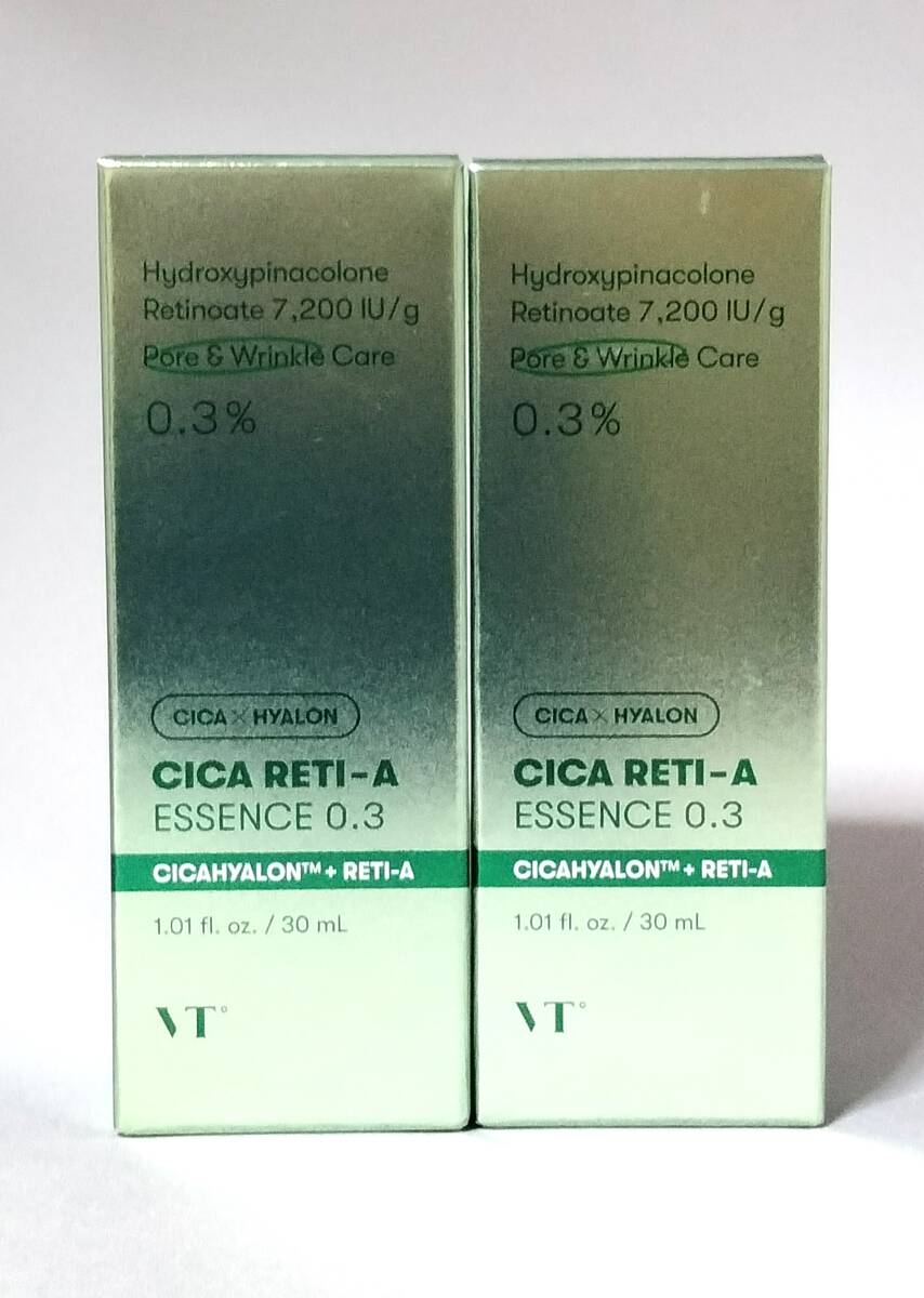 新品・未開封　VTCOSMETICS シカレチA エッセンス 3種 30ｍｌ×2本_画像6