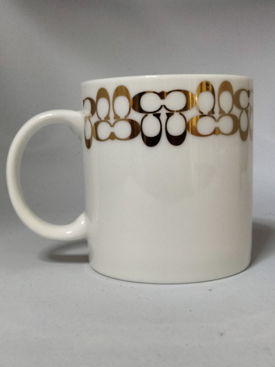 新品・未使用　コーチCOACH　マグカップ ホワイト 340ｍｌ_画像6