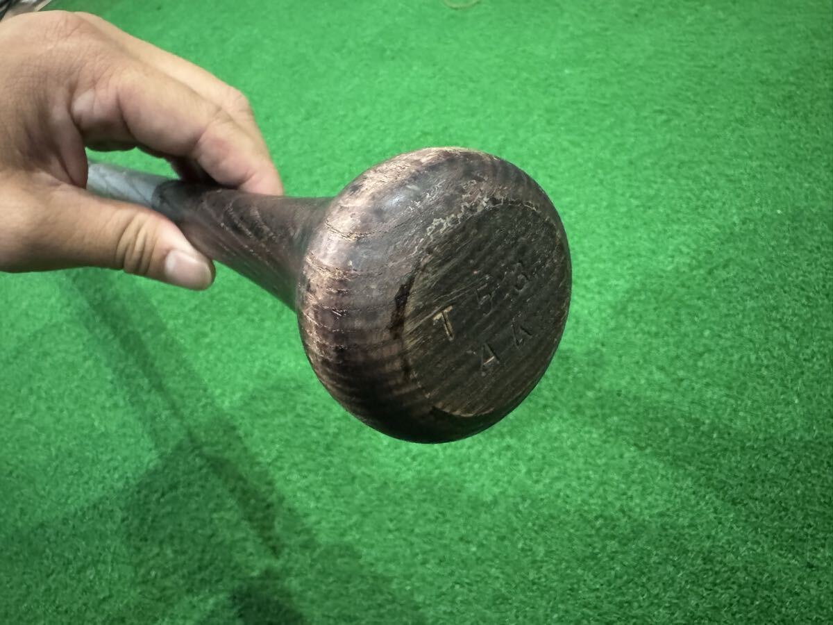 ZETT Z бейсбол из дерева bat промо Dell Hanshin красный звезда модель RED STAR красный Star PROMODEL 85 см 779g б/у товар 