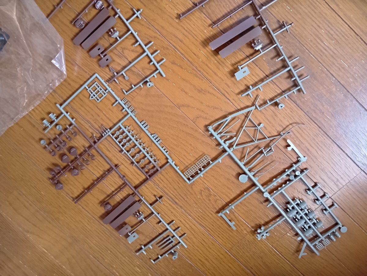 童友社1/250 戦艦大和　艦橋部分無しジャンク品_画像8