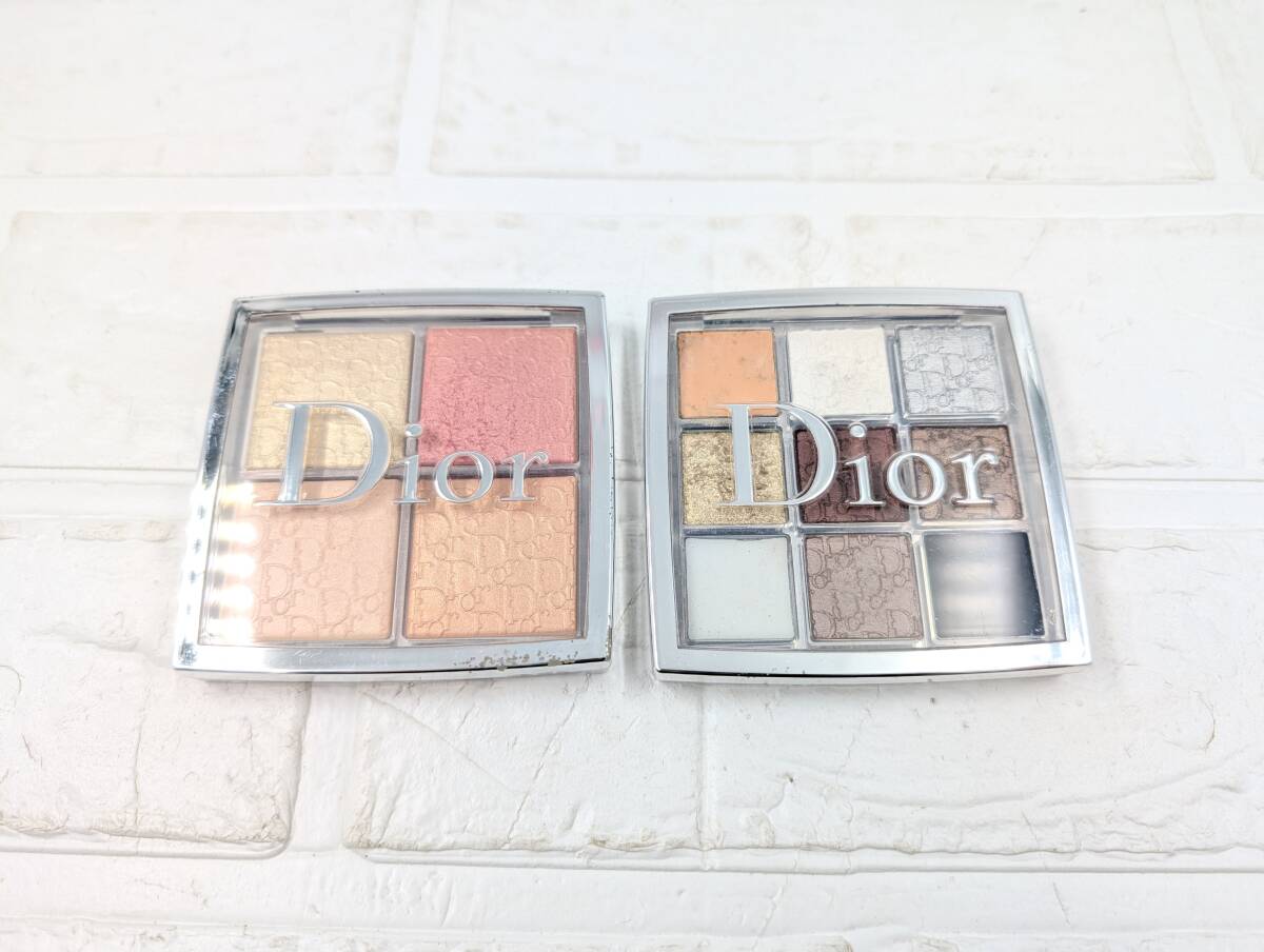 1000円~ ★Dior ディオール バックステージ カスタムアイパレット 001 ユニバーサル フェイス グロウ パレット 004 ローズゴールド★_画像1