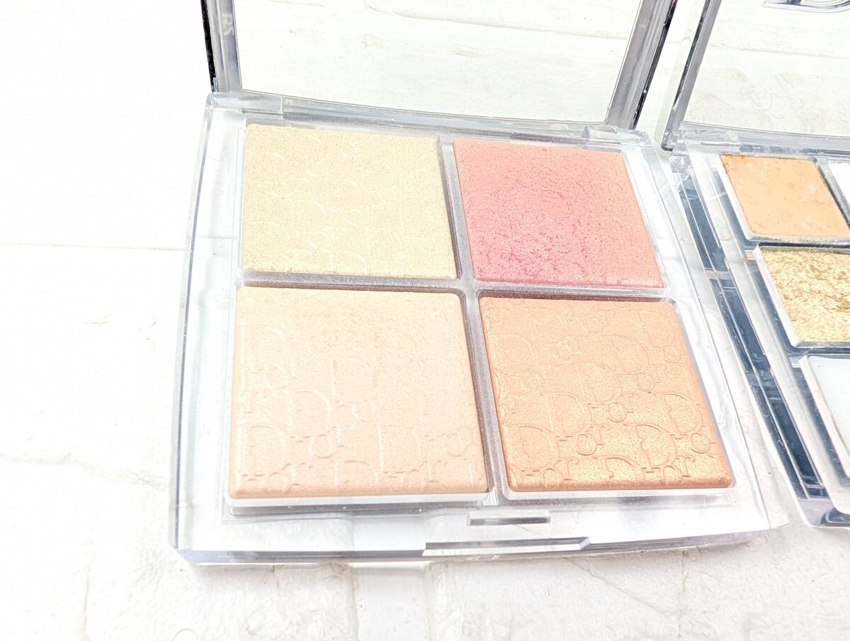 1000円~ ★Dior ディオール バックステージ カスタムアイパレット 001 ユニバーサル フェイス グロウ パレット 004 ローズゴールド★_画像4