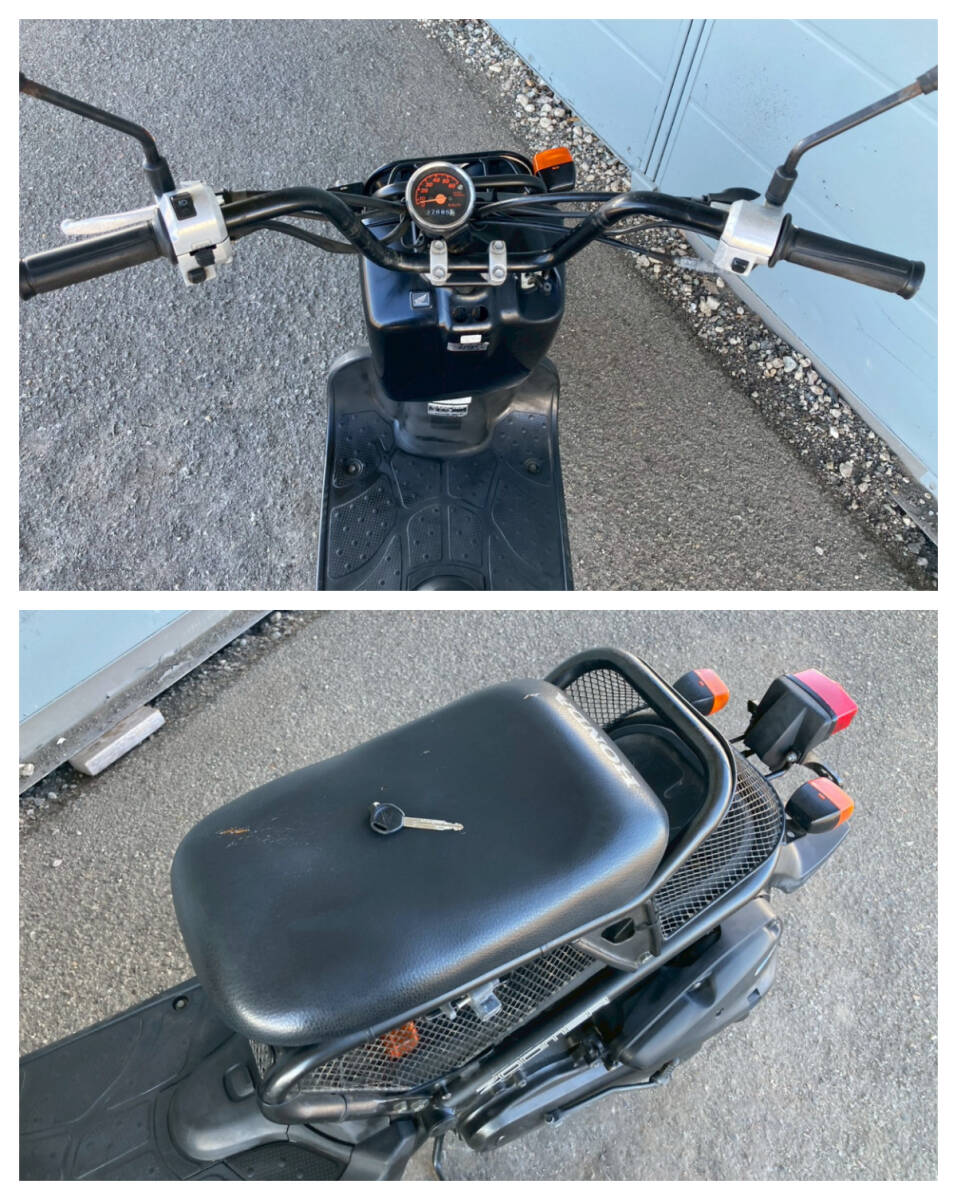 神戸明石発！ホンダ ズーマー50FI（AF58) 低燃費で静粛性に優れた水冷4stFIエンジンなんですが事故現状車なんです。。再生ベースにどうぞ！_画像8