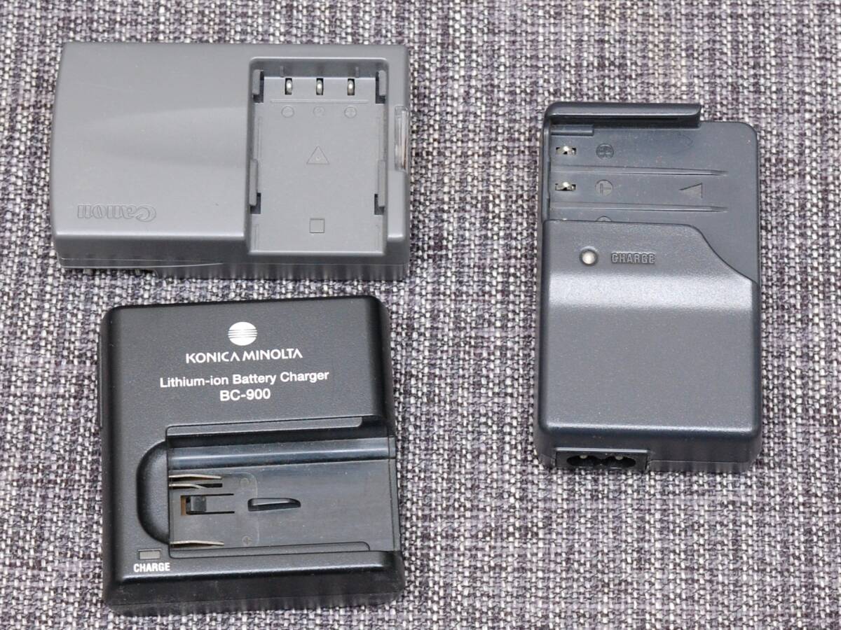 Konica Minolta DiMAGE A200他 オールドコンパクトデジカメ9台まとめて ジャンク扱いで_画像2