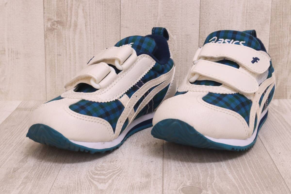 【ト萬】asics ファミリアコラボ アイダホ MINIーF. スニーカー (15.5) TUM007-42XB ※箱あり SA000RNP86_画像3